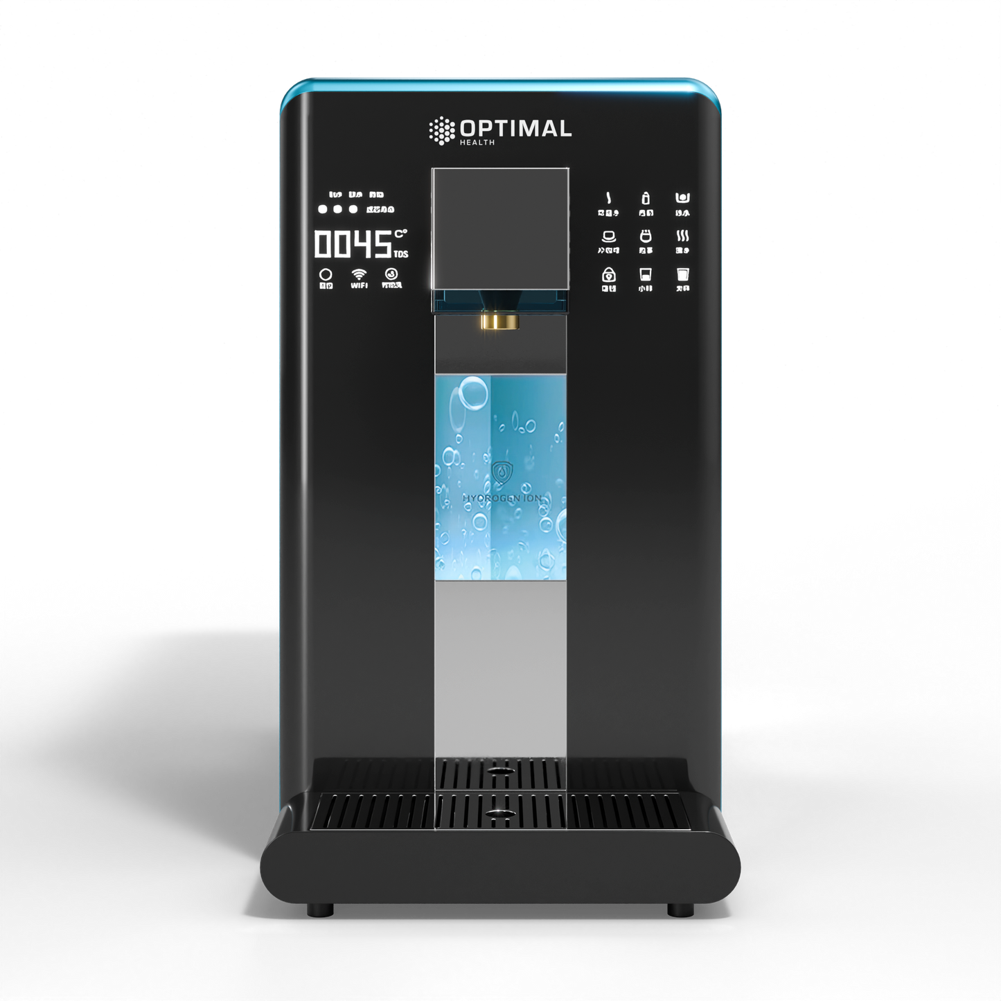 Optimal Health Hydrogen Water Generator – 4000ppb Molecular Hydrogen Machine with RO & UVC