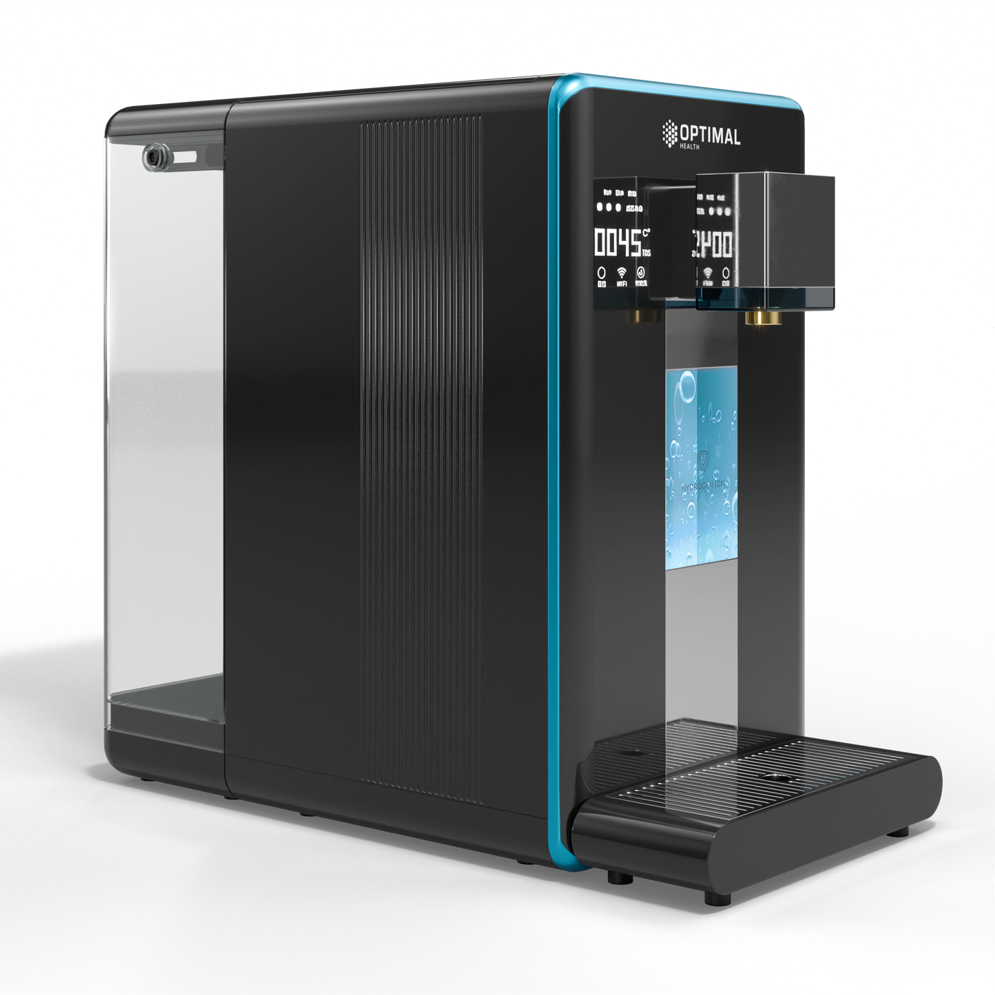 Optimal Health Hydrogen Water Generator – 4000ppb Molecular Hydrogen Machine with RO & UVC