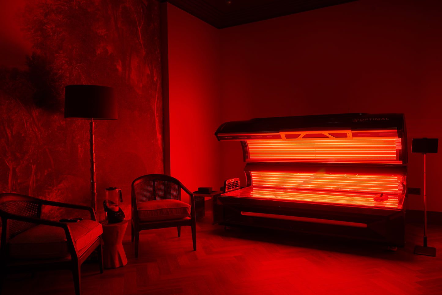 Optimal Health Red Light Therapy Bed – Full-Body Photobiomodulation