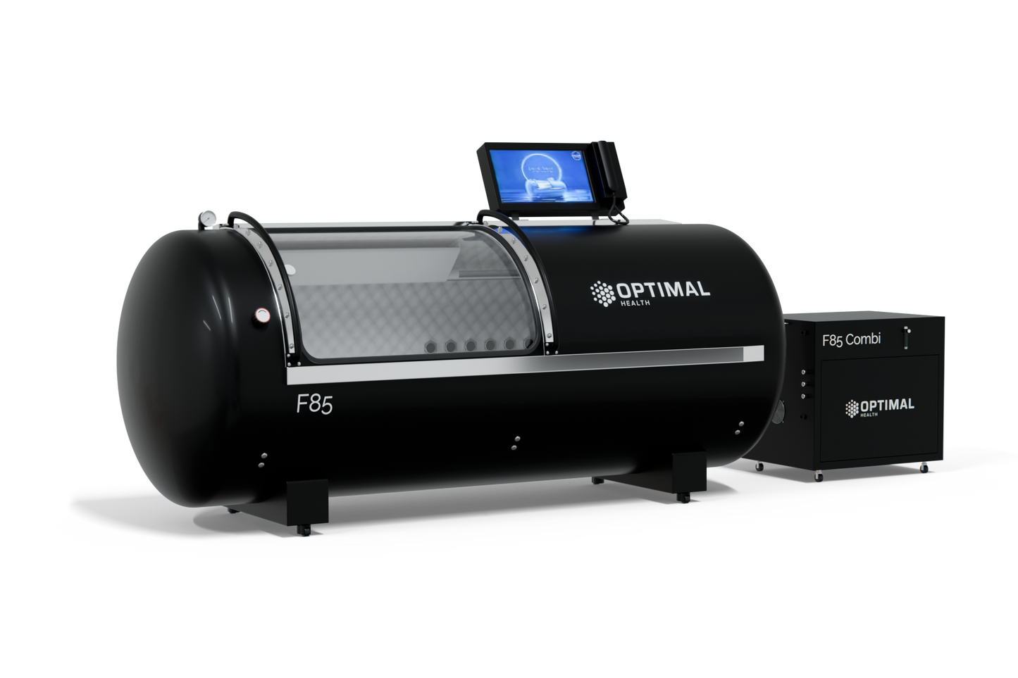 Optimal Health F85 Steel HBOT Chamber – Mild Hyperbaric Oxygen Therapy