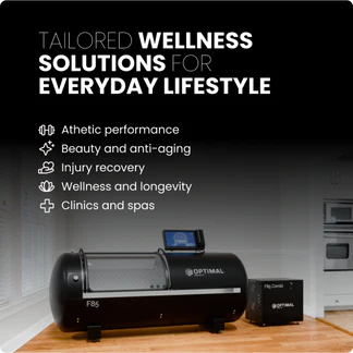 Optimal Health F85 Steel HBOT Chamber – Mild Hyperbaric Oxygen Therapy