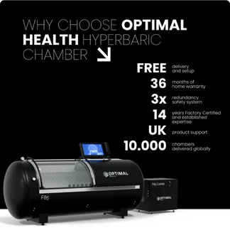 Optimal Health F85 Steel HBOT Chamber – Mild Hyperbaric Oxygen Therapy