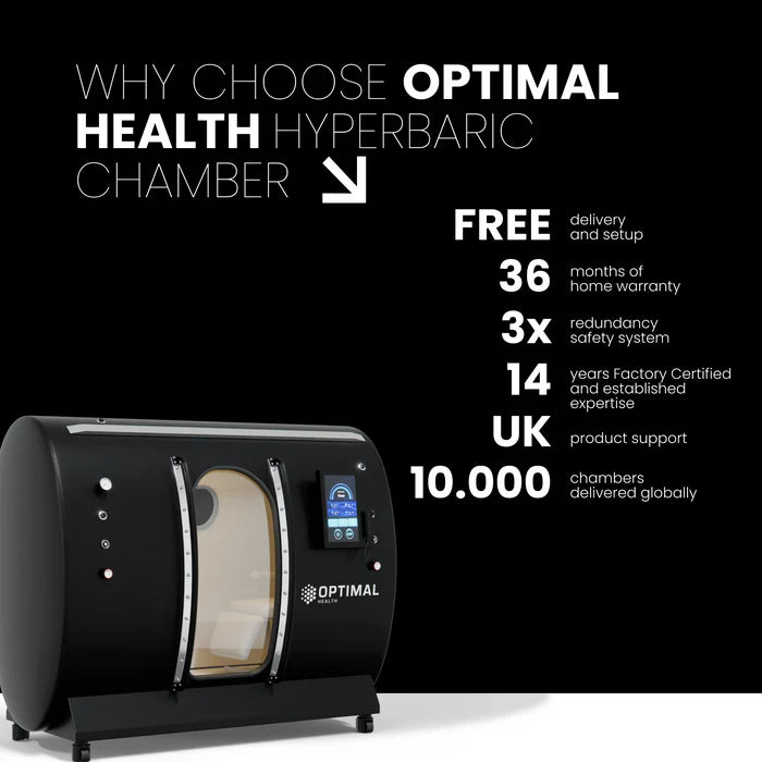 Optimal Health Seated Steel Hyperbaric Oxygen Therapy Chamber – Professional-Grade Wellness & Recovery Solution