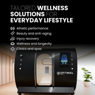 Optimal Health Seated Steel Hyperbaric Oxygen Therapy Chamber – Professional-Grade Wellness & Recovery Solution
