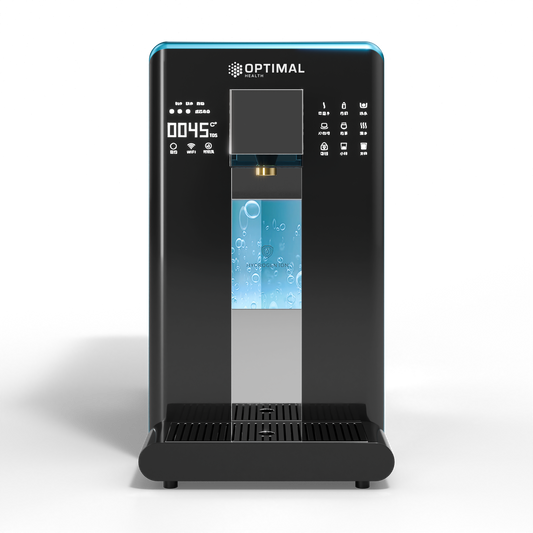 Optimal Health Hydrogen Water Generator – 4000ppb Molecular Hydrogen Machine with RO & UVC