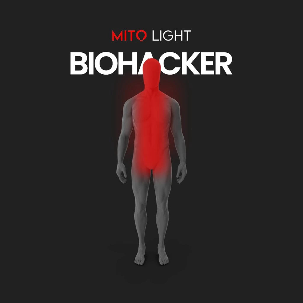 MITO LIGHT® Biohacker 4.0 – Professional Red & Near-Infrared Light Therapy Panel for Recovery, Skin, and Wellness