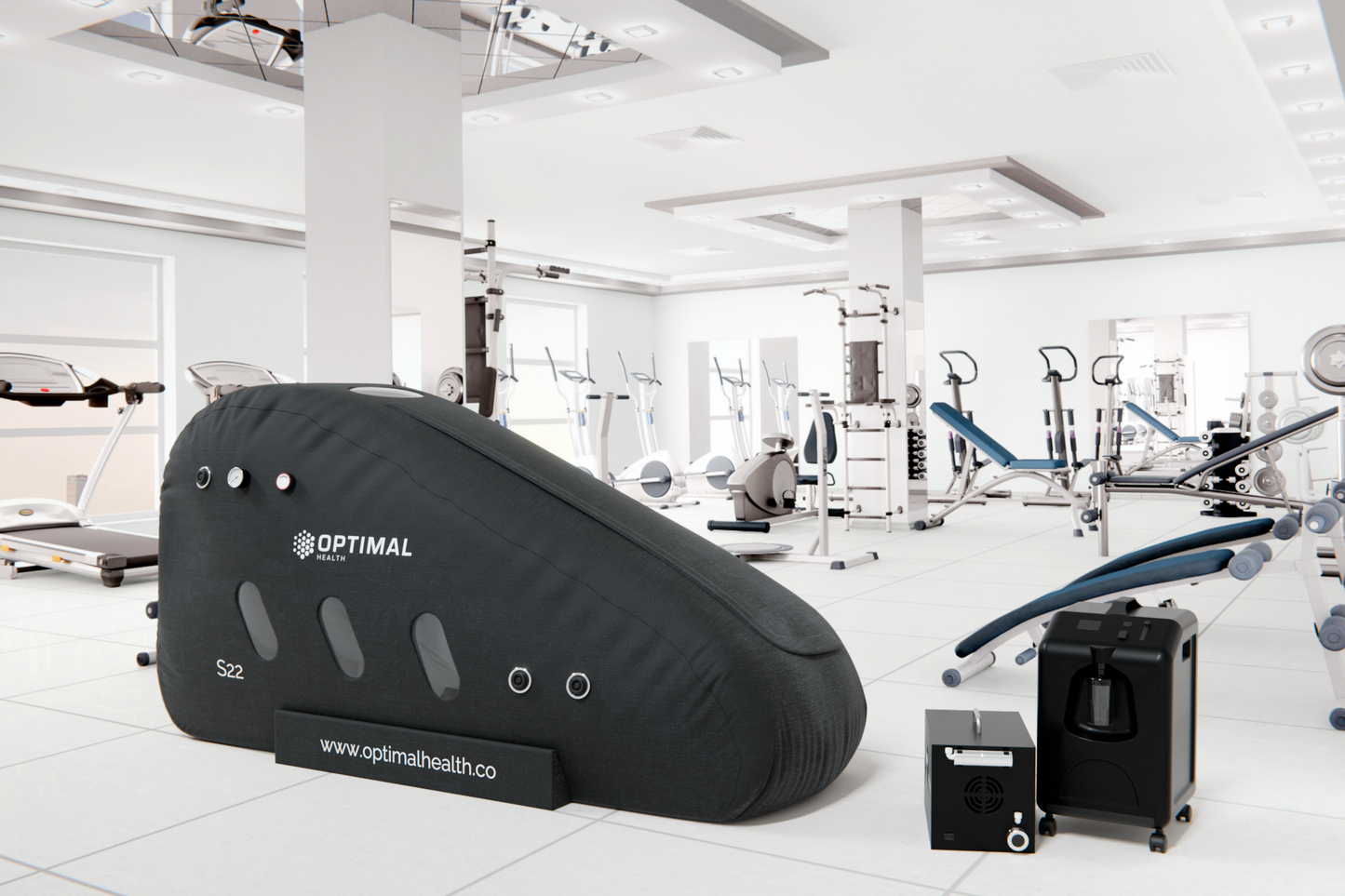 Optimal Health S22 Hyperbaric Oxygen Chamber - Professional Recovery & Wellness